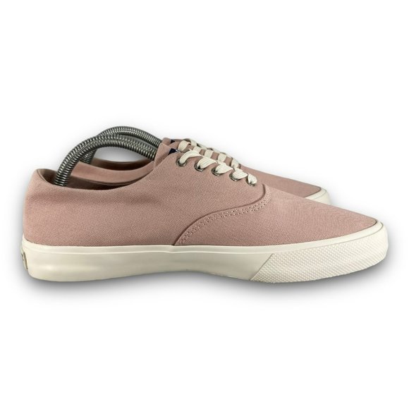 Sperry Captains CVO Sneakers STS81908 Canvas Low Top Rose Dust Pink Women 10 - Picture 3 of 9